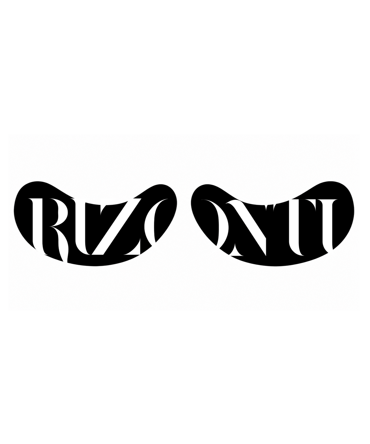 Bold Logo Eye Patches
